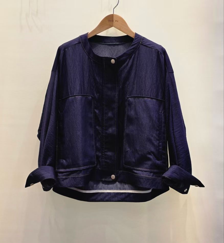 THE IN-더인-T東大門直郵女士新品時尚推薦熱賣夾克圓領THE IN夾克圖色1
