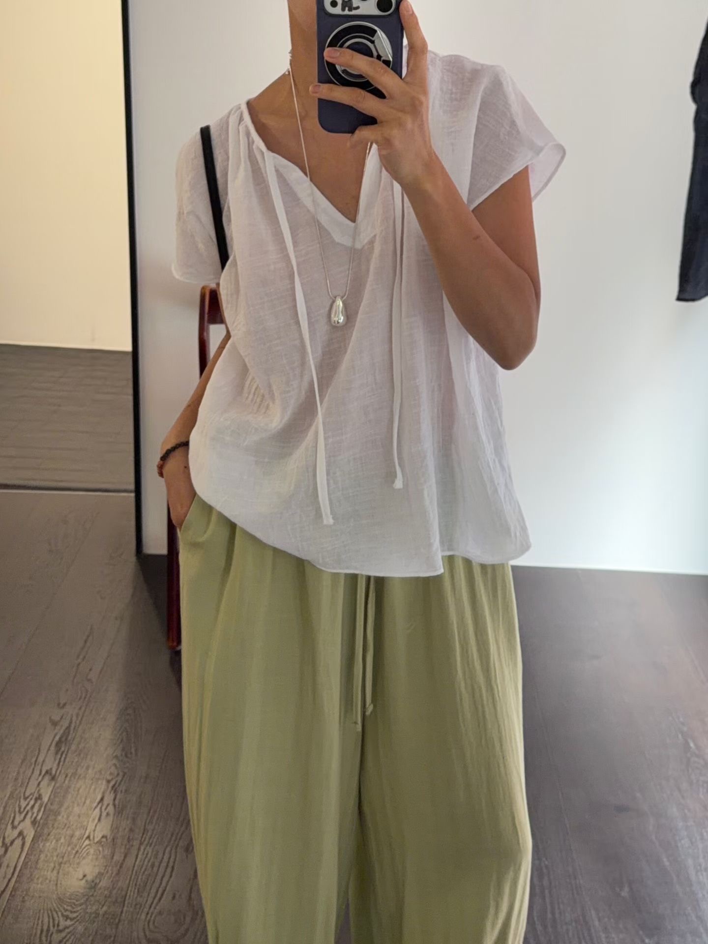 SOIL東大門代購女裝新品推薦熱賣休閑人氣時尚襯衫蕾絲衫SOIL襯衫/蕾絲衫圖色1