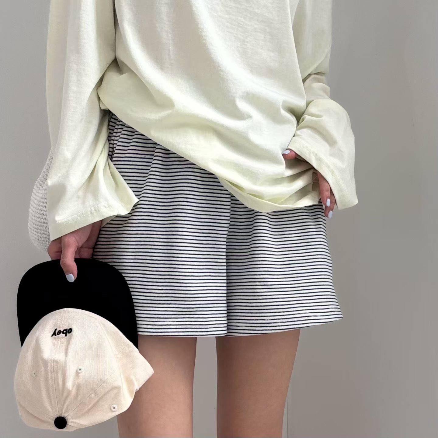 MINIMALGROUND/VIVAGLAM東大門代購女裝新品時尚熱賣短褲MINIMALGROUND/VIVAGLAM短褲圖色3