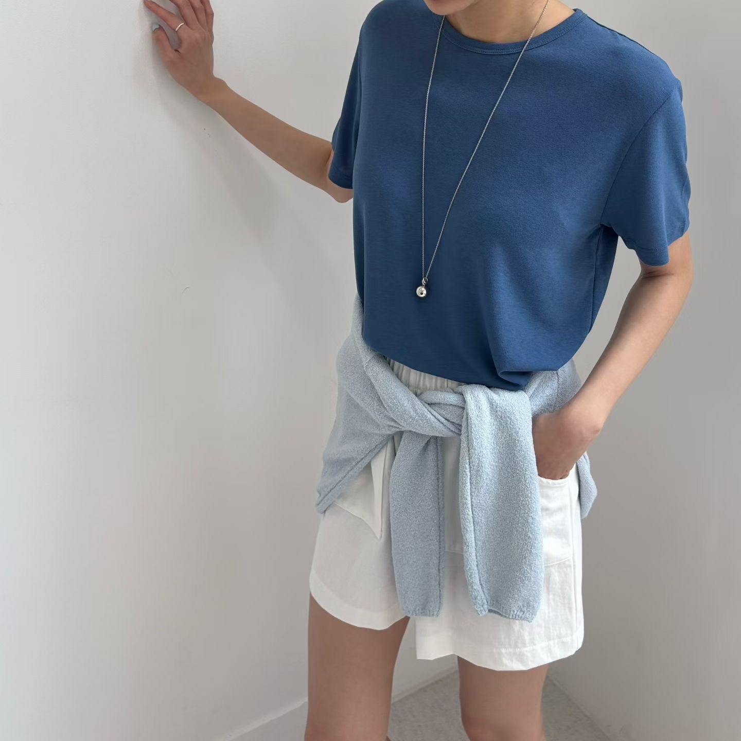 MINIMALGROUND/VIVAGLAM韓國直郵女裝新品真品T恤不含配飾MINIMALGROUND/VIVAGLAMT恤圖色3