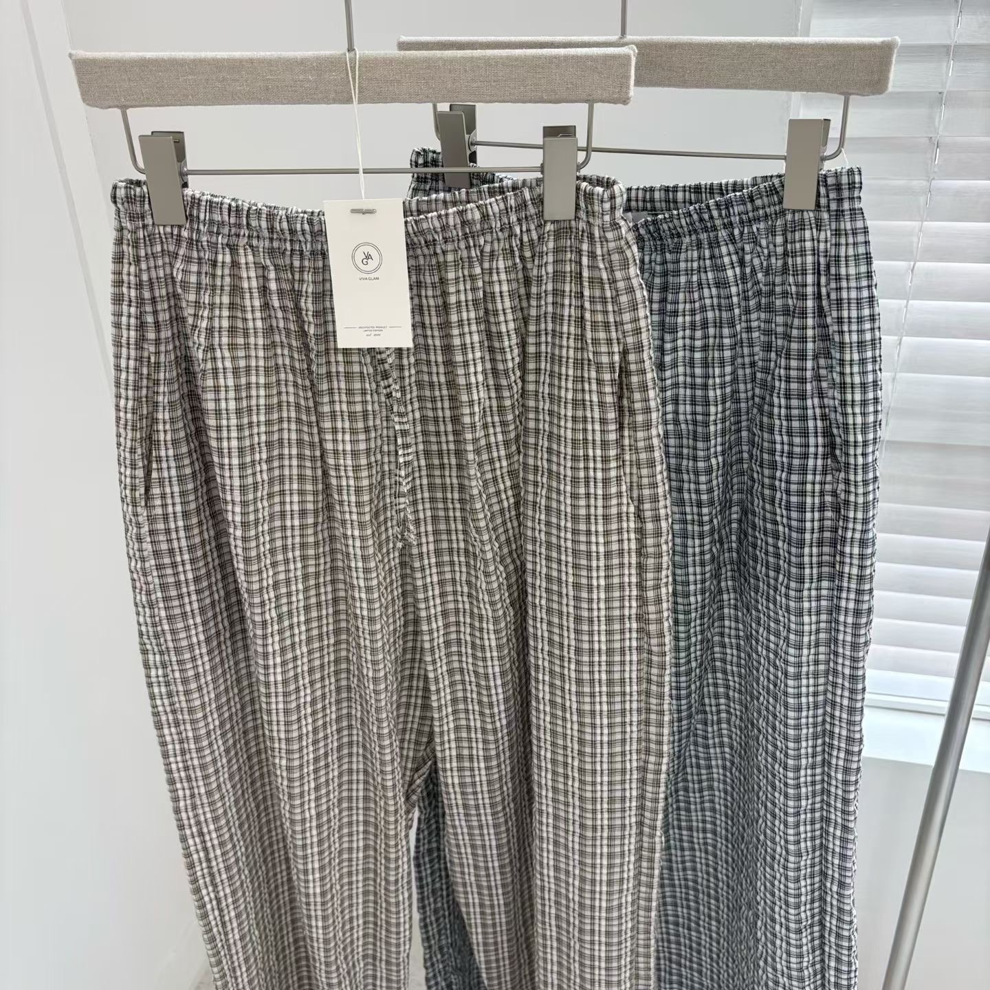 MINIMALGROUND/VIVAGLAM韓國代購女裝新品真品人氣休閑褲MINIMALGROUND/VIVAGLAM休閑褲