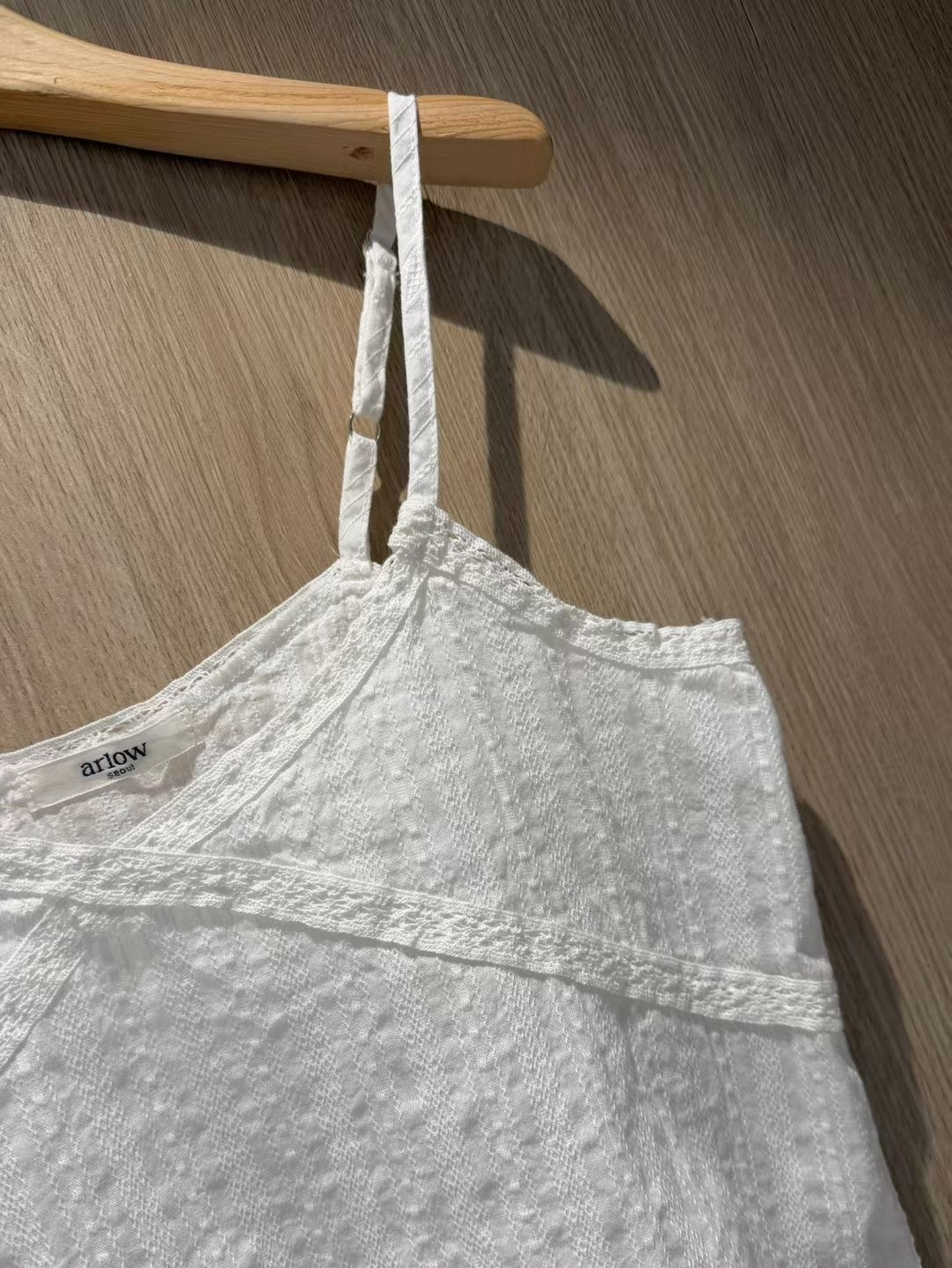 ARLOW東大門代購女裝新品推薦休閑熱賣26夏季吊帶背心蕾絲無袖ARLOW吊帶/背心