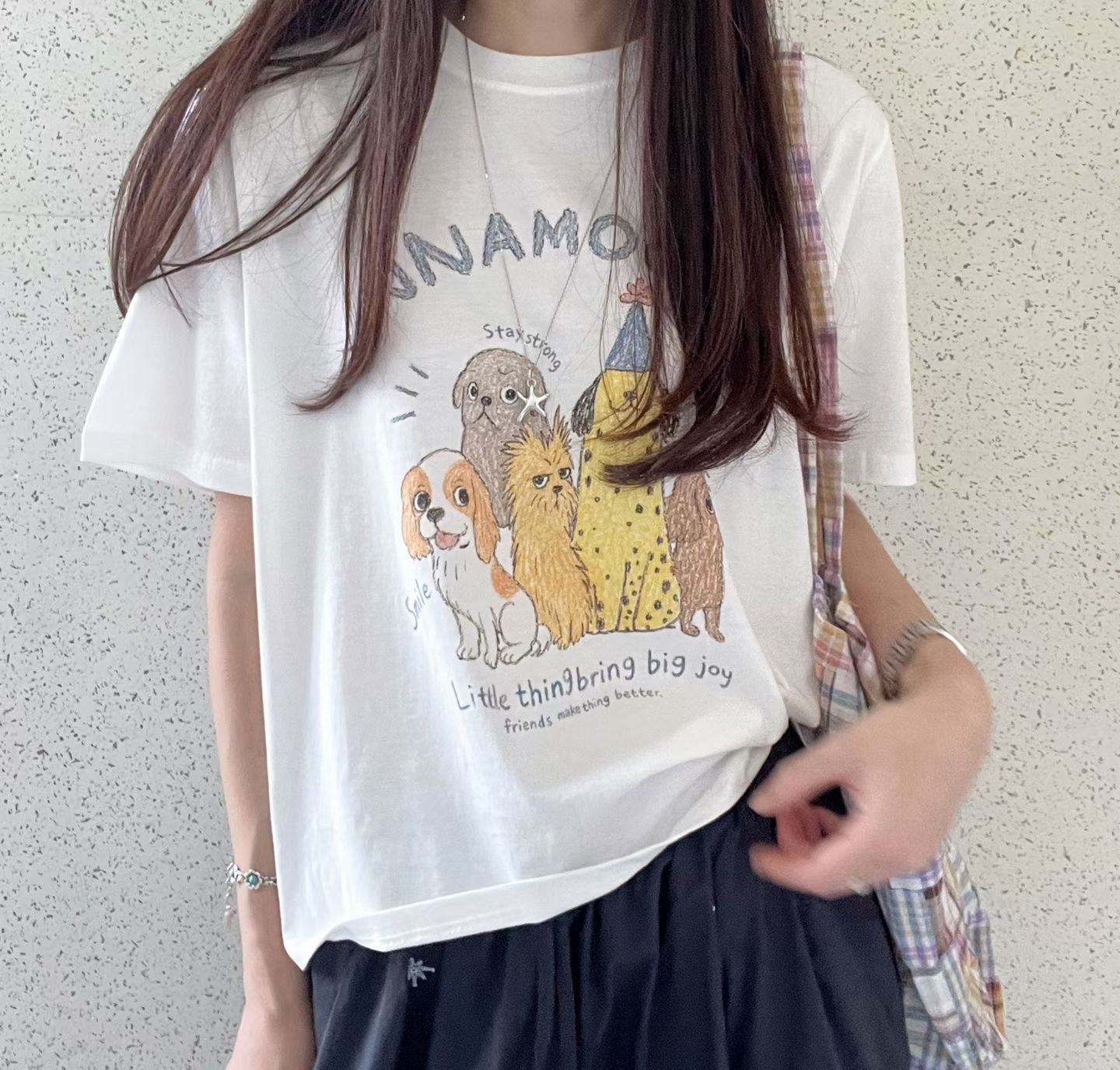 ARLOW東大門實拍女裝新款熱賣26夏季人氣休閑推薦真品T恤ARLOWT恤圖色2