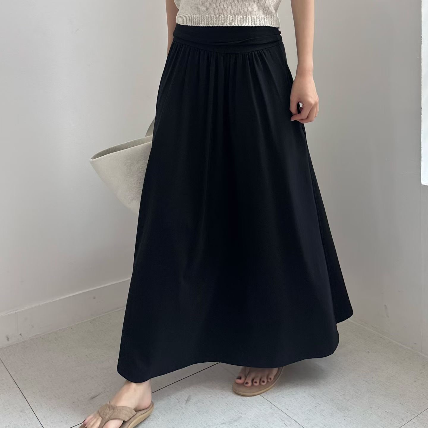 MINIMALGROUND/VIVAGLAM韓國代購女士新品推薦26夏季長裙MINIMALGROUND/VIVAGLAM長裙圖色2