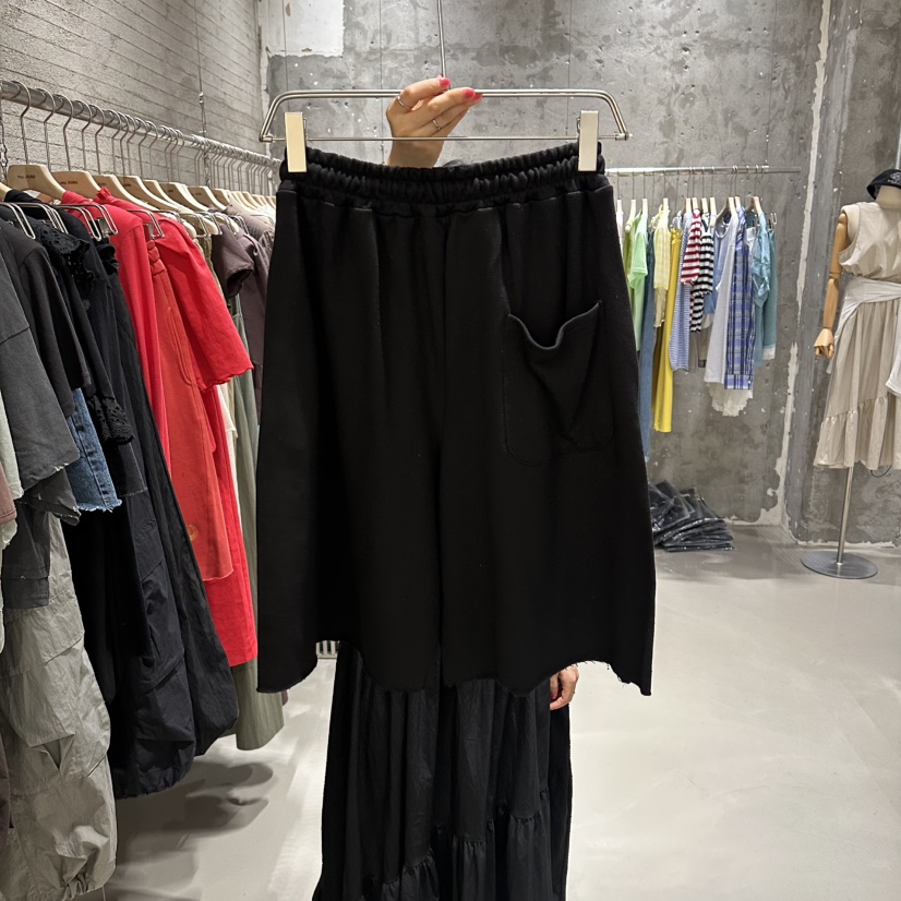 JUNI東大門代購女裝新品26夏季推薦時尚真品熱賣短褲刺繡my juni短褲
