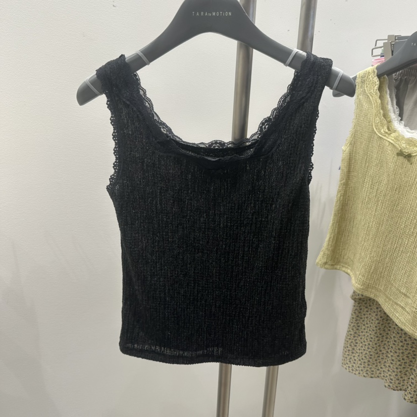 TARABY MOTION韓國代購女裝新品休閑熱賣吊帶背心亞麻布TARABY MOTION吊帶/背心圖色2