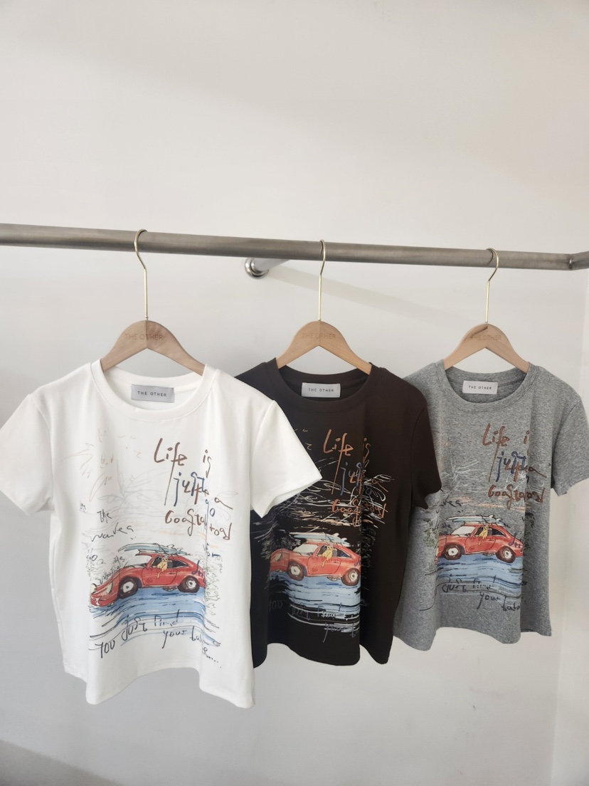 THE OTHER東大門實拍女裝新品26夏季休閑時尚真品T恤氨綸THE OTHERT恤