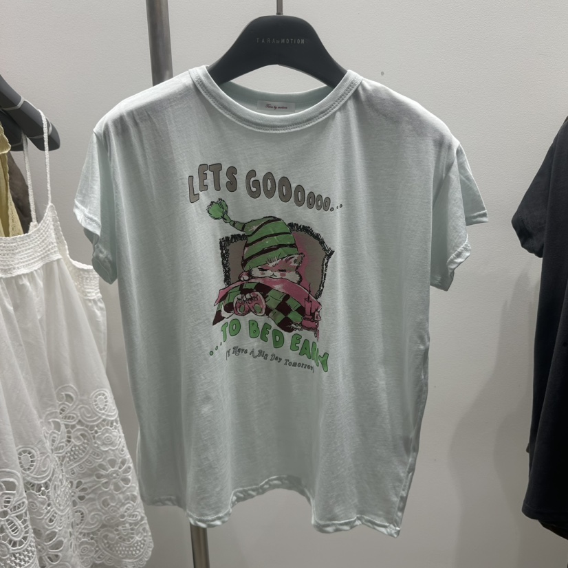 TARABY MOTION韓國直郵女裝新品人氣26夏季熱賣真品推薦T恤TARABY MOTIONT恤圖色1