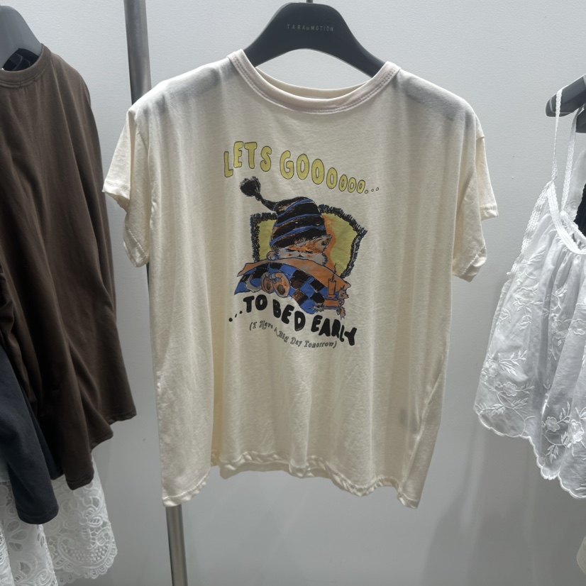 TARABY MOTION韓國直郵女裝新品人氣26夏季熱賣真品推薦T恤TARABY MOTIONT恤圖色4