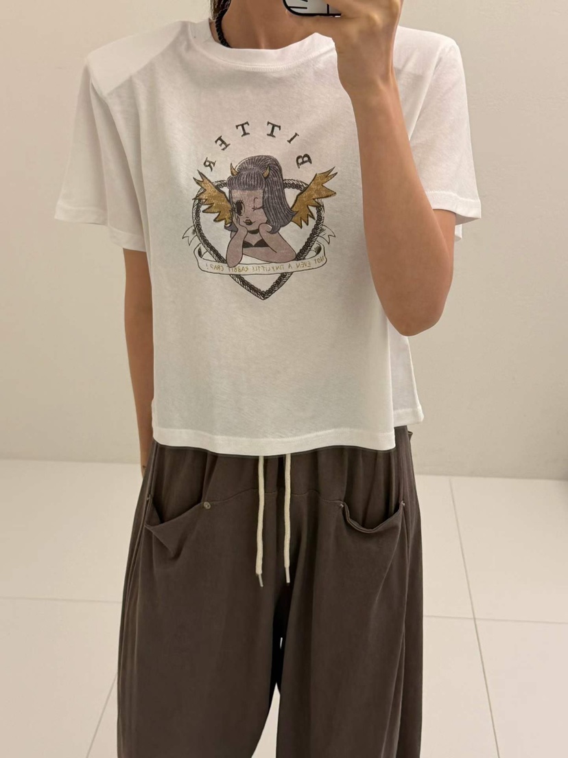 JUNI東大門代購女士新品推薦時尚人氣休閑真品熱賣26夏季T恤my juniT恤