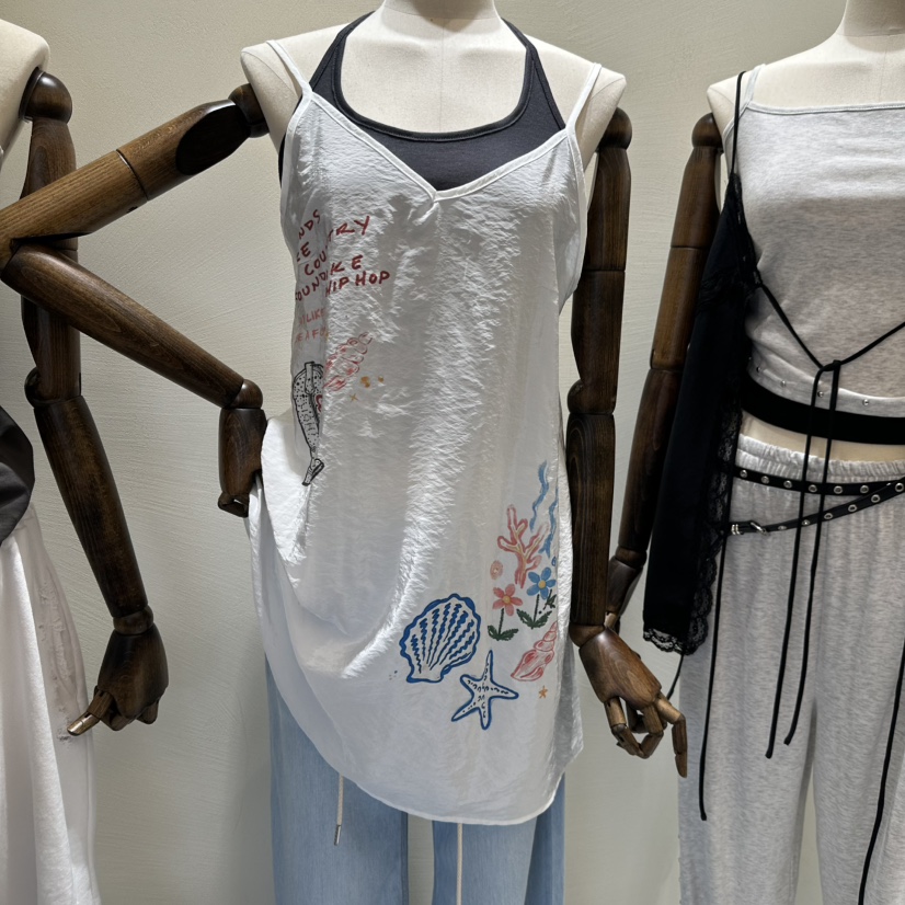 TOMGIRL東大門直郵女士新品26夏季時尚熱賣連衣裙不含內搭TOMGIRL連衣裙圖色1