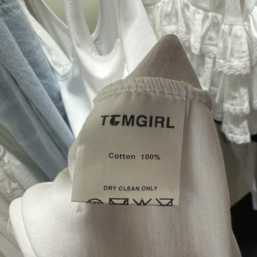 TOMGIRL東大門直郵女裝新款休閑推薦時尚26夏季熱賣吊帶背心TOMGIRL吊帶/背心