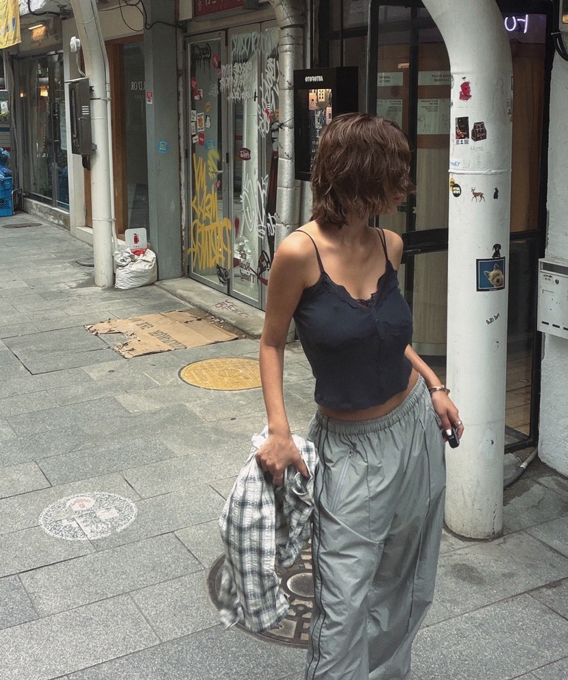PARIS MATCH東大門實拍女士新品真品人氣休閑時尚吊帶背心PARIS MATCH吊帶/背心