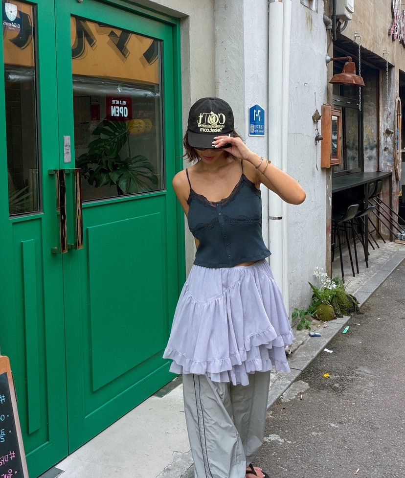 PARIS MATCH東大門實拍女士新品真品人氣休閑時尚吊帶背心PARIS MATCH吊帶/背心