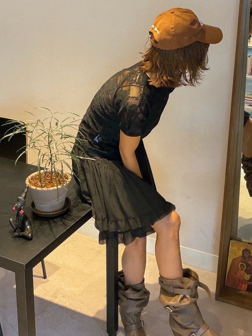 PARIS MATCH東大門直郵女裝新款真品推薦休閑半身裙中短裙PARIS MATCH半身裙/中短裙