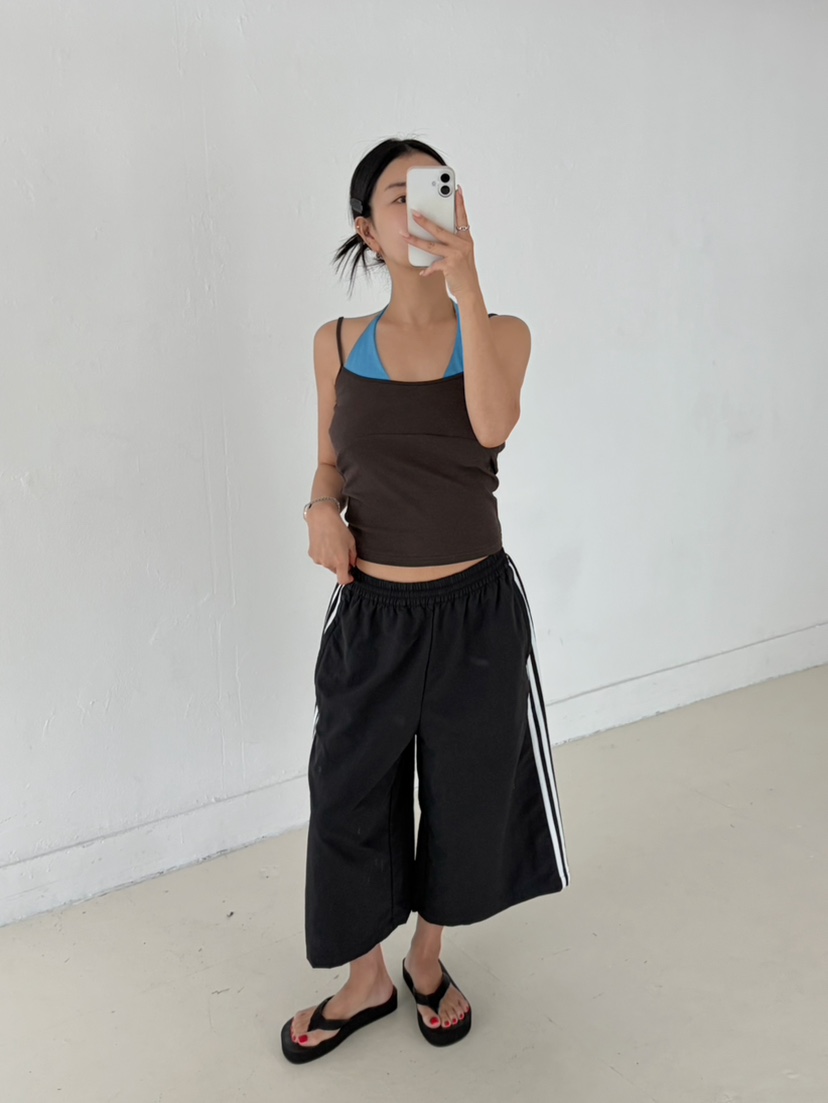 BYRING東大門直郵女裝新款推薦人氣真品26夏季吊帶背心無袖BYRING吊帶/背心