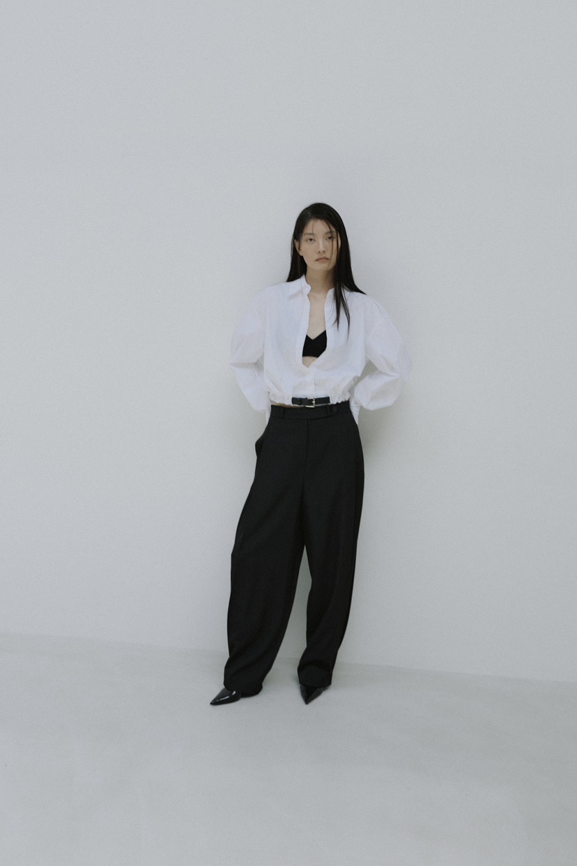 STAGE韓國代購女士新款人氣時尚26夏季休閑推薦襯衫蕾絲衫STAGE襯衫/蕾絲衫