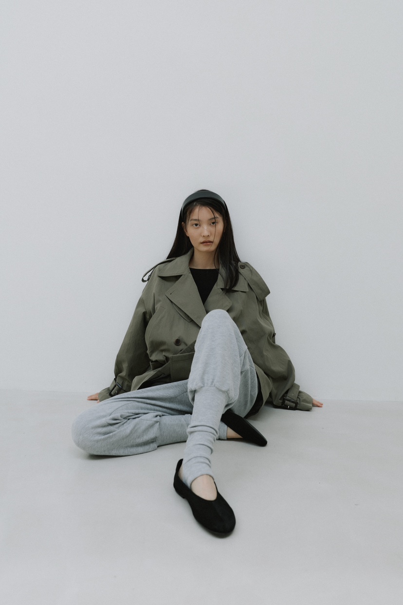 STAGE韓國直郵女裝新品人氣推薦時尚休閑真品熱賣休閑褲保暖STAGE休閑褲