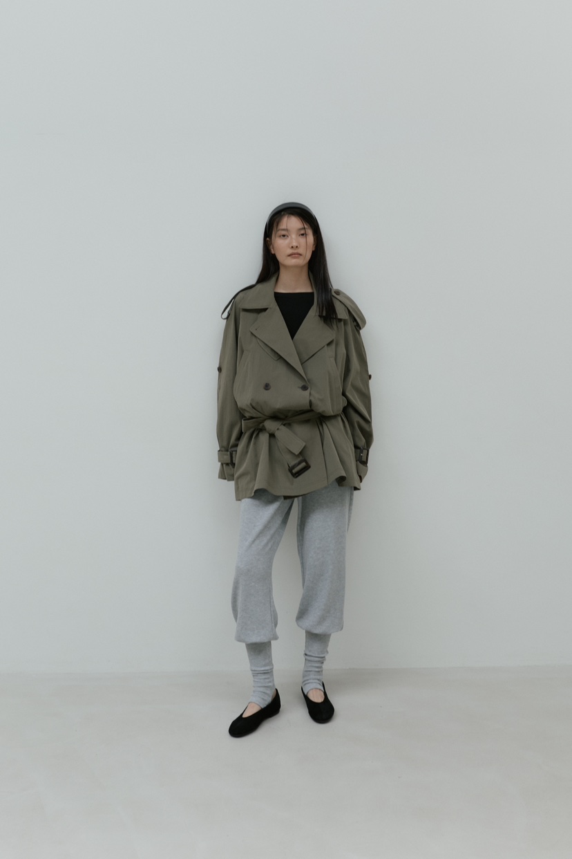 STAGE韓國直郵女裝新品人氣推薦時尚休閑真品熱賣休閑褲保暖STAGE休閑褲