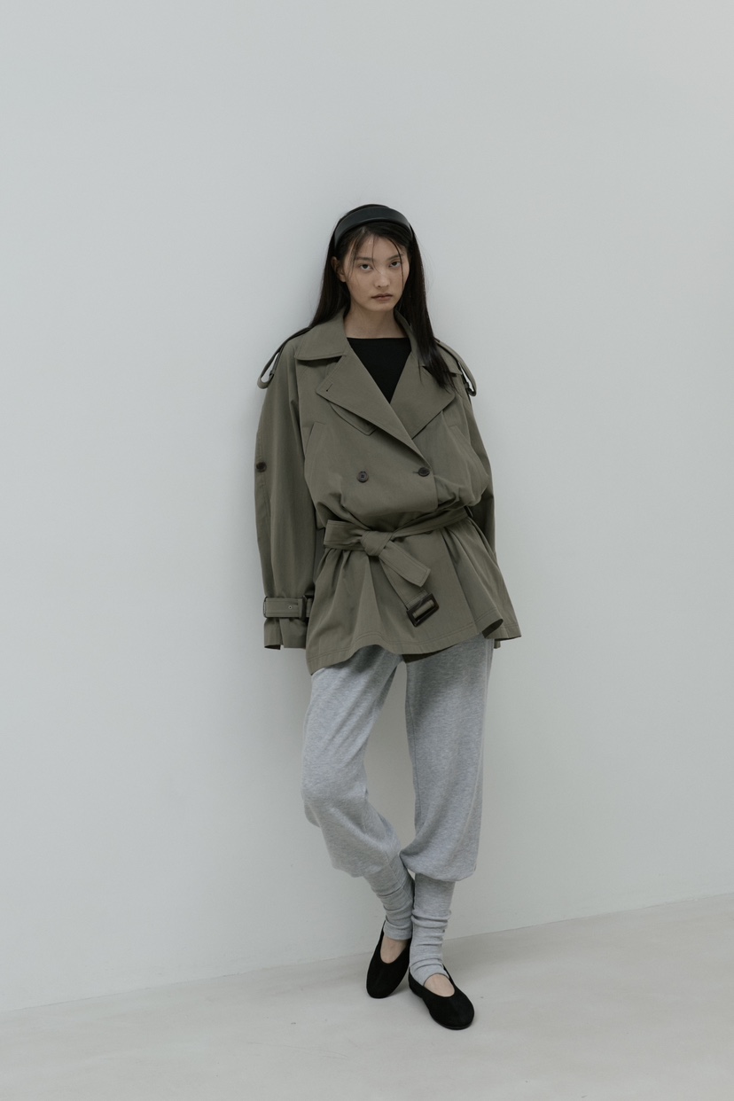 STAGE韓國直郵女裝新品人氣推薦時尚休閑真品熱賣休閑褲保暖STAGE休閑褲