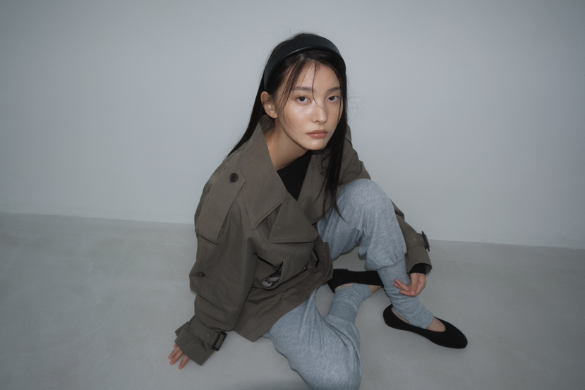 STAGE韓國直郵女裝新品人氣推薦時尚休閑真品熱賣休閑褲保暖STAGE休閑褲