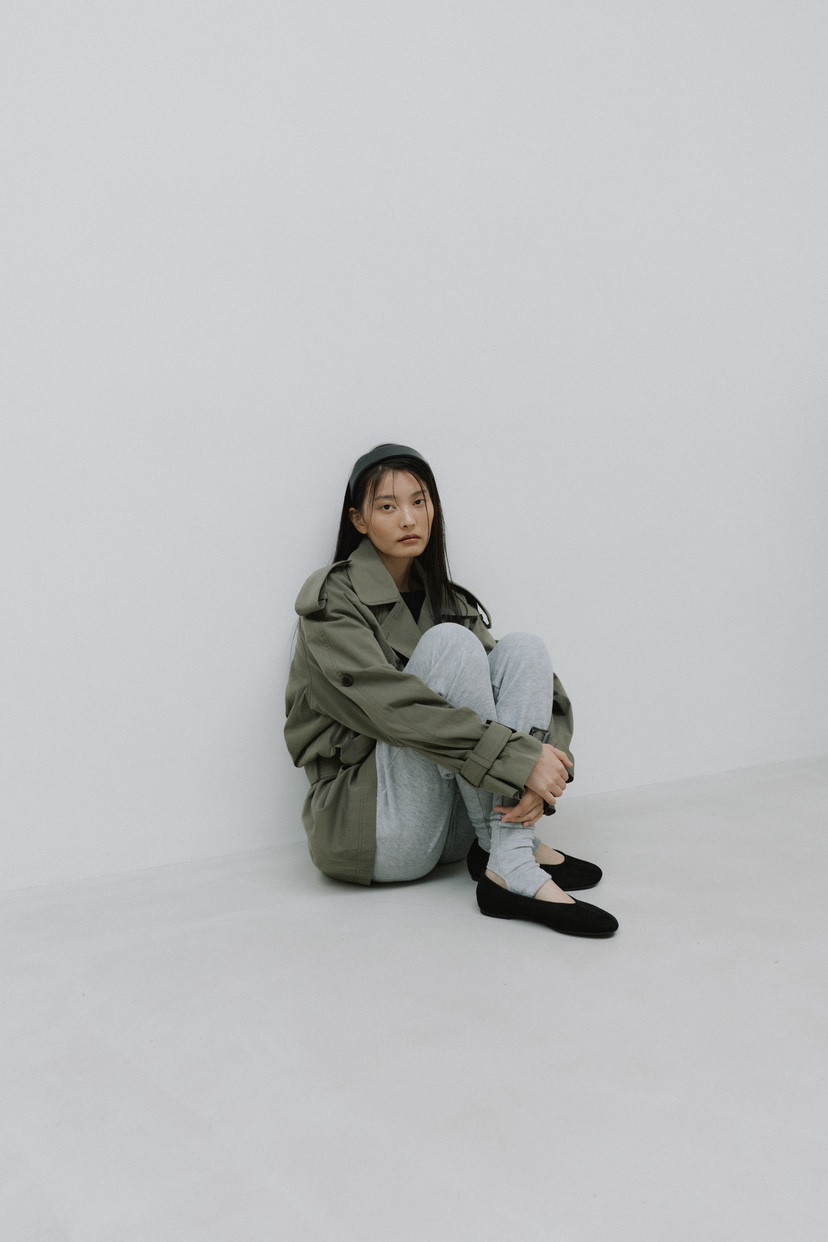 STAGE韓國直郵女裝新品人氣推薦時尚休閑真品熱賣休閑褲保暖STAGE休閑褲