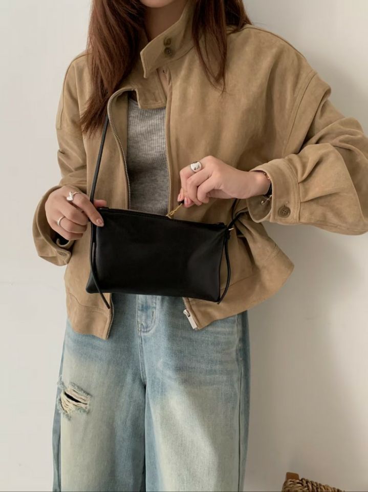 TROUVAILLE東大門直郵女士新品人氣26夏季單肩斜跨包牛皮TROUVAILLE單肩/斜跨包