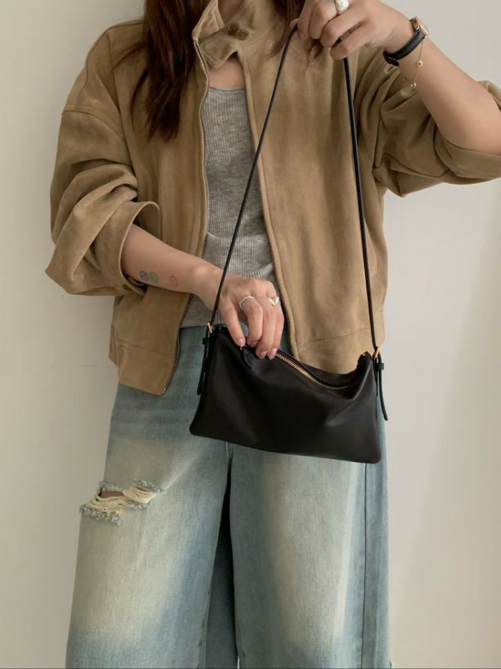 TROUVAILLE東大門直郵女士新品人氣26夏季單肩斜跨包牛皮TROUVAILLE單肩/斜跨包