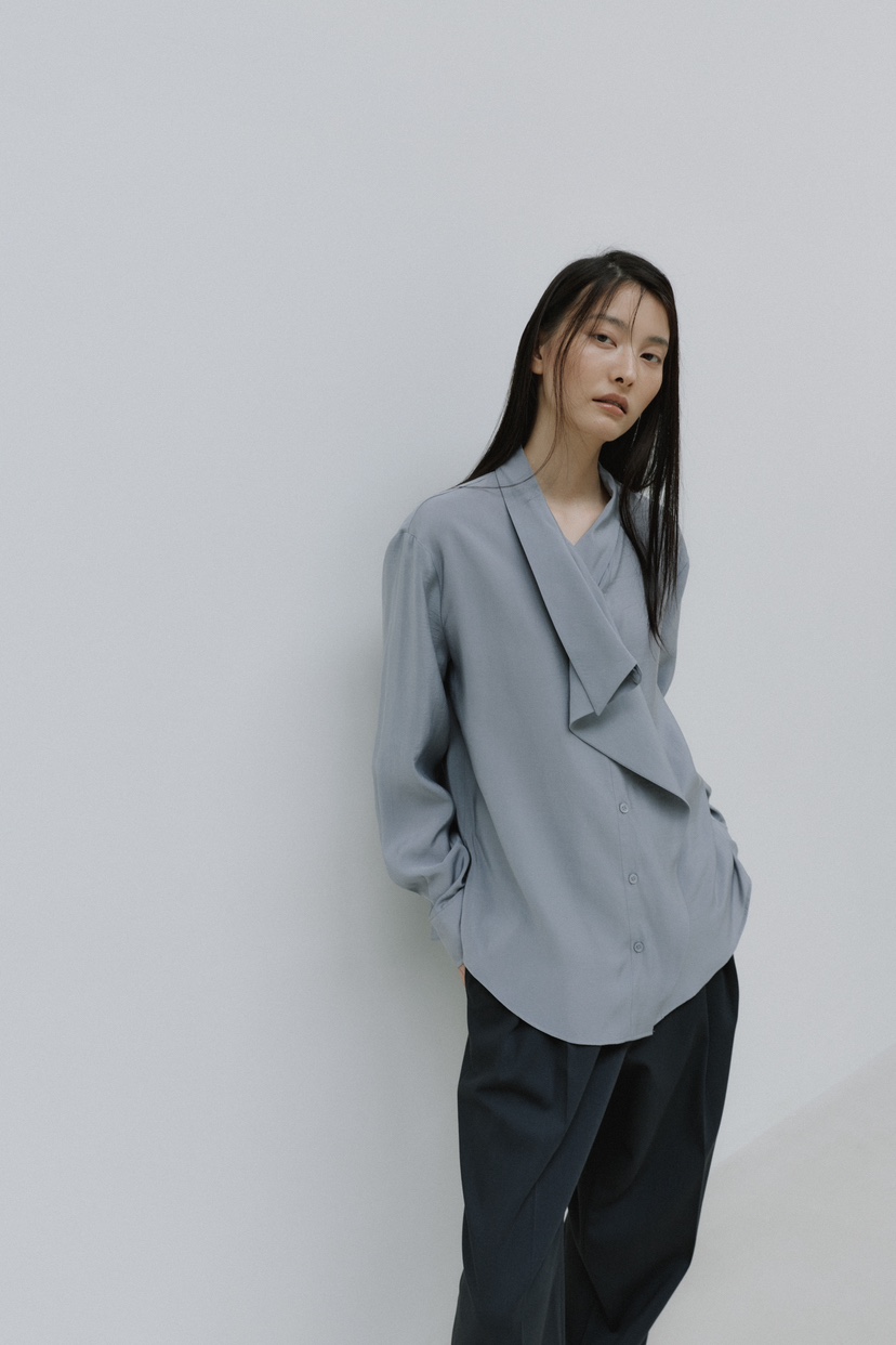 STAGE韓國代購女裝新款真品休閑熱賣推薦時尚26夏季襯衫蕾絲衫STAGE襯衫/蕾絲衫