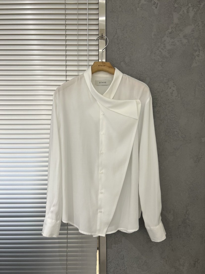 STAGE韓國代購女裝新款真品休閑熱賣推薦時尚26夏季襯衫蕾絲衫STAGE襯衫/蕾絲衫圖色2