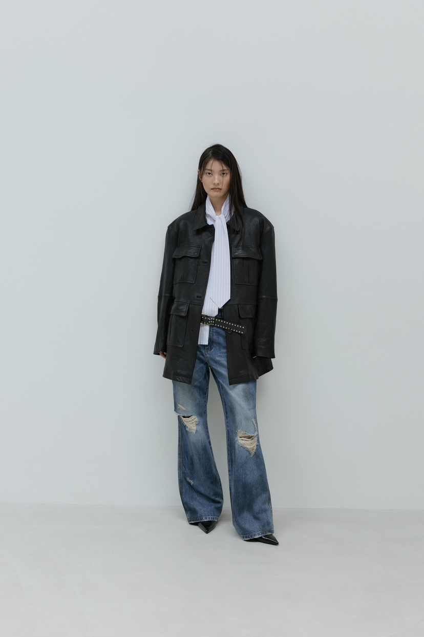 STAGE韓國直郵女士新款休閑時尚推薦熱賣26夏季襯衫蕾絲衫STAGE襯衫/蕾絲衫