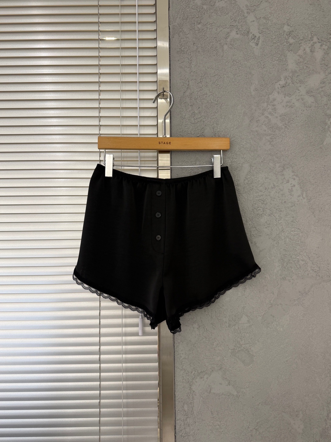 STAGE韓國直郵女士新品推薦真品26夏季休閑時尚熱賣短褲蕾絲STAGE短褲圖色3