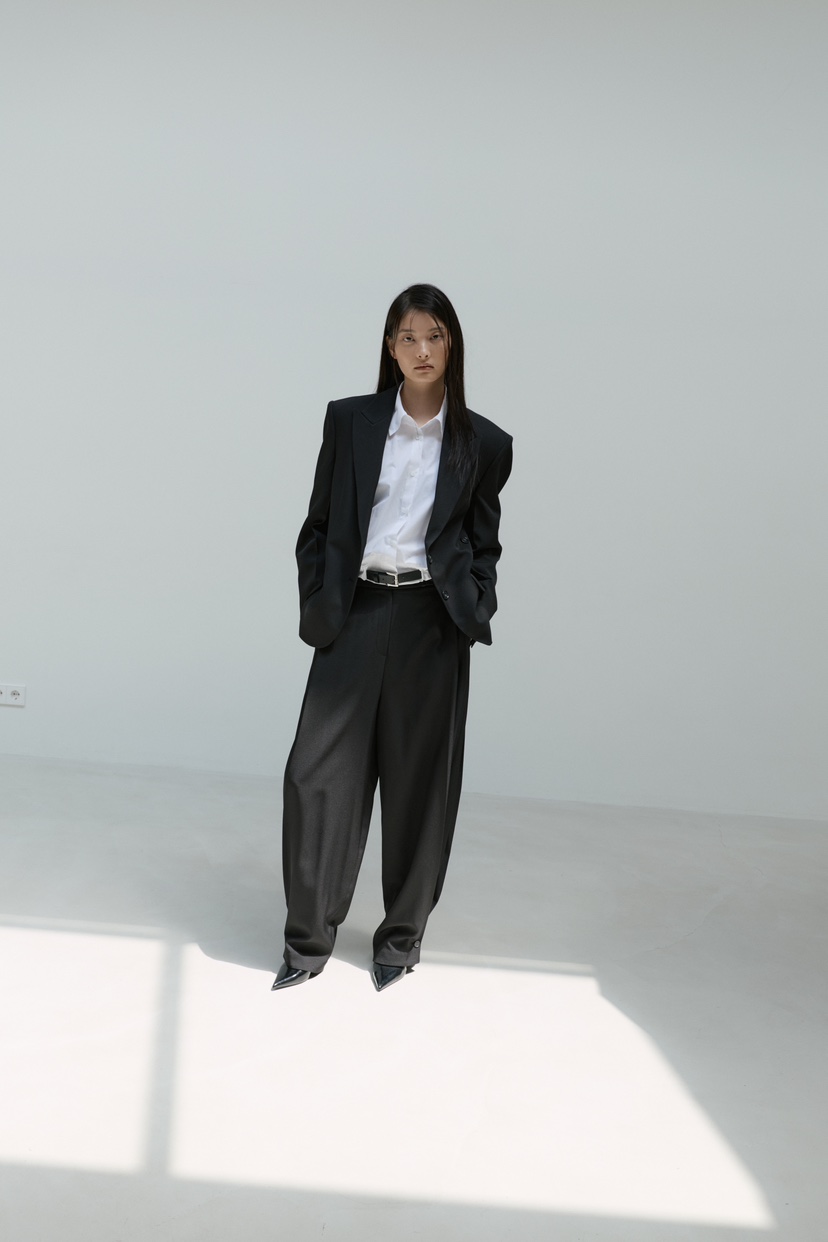 STAGE韓國直郵女士新款時尚26夏季人氣休閑推薦真品休閑褲STAGE休閑褲