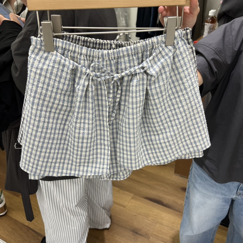 ROMANTICIZE東大門實拍女士新品真品時尚熱賣推薦裙褲格子ROMANTICIZE裙褲圖色1