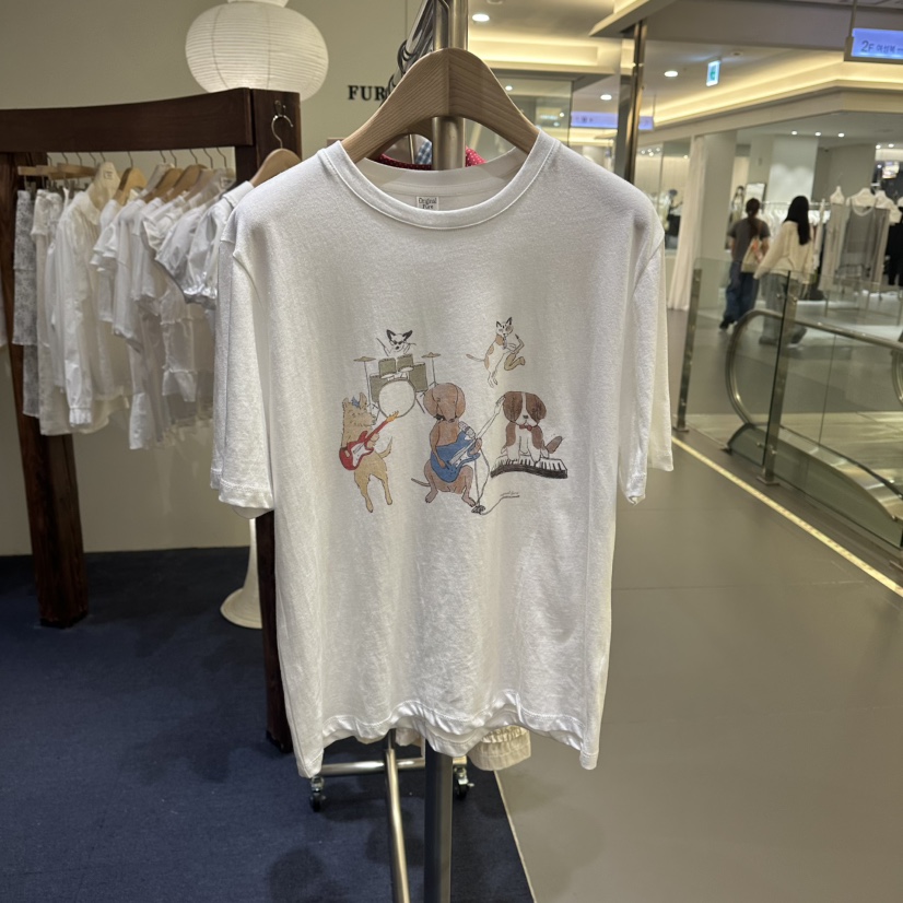 FURE東大門直郵女裝新品真品26夏季時尚人氣休閑熱賣推薦T恤FURET恤圖色1