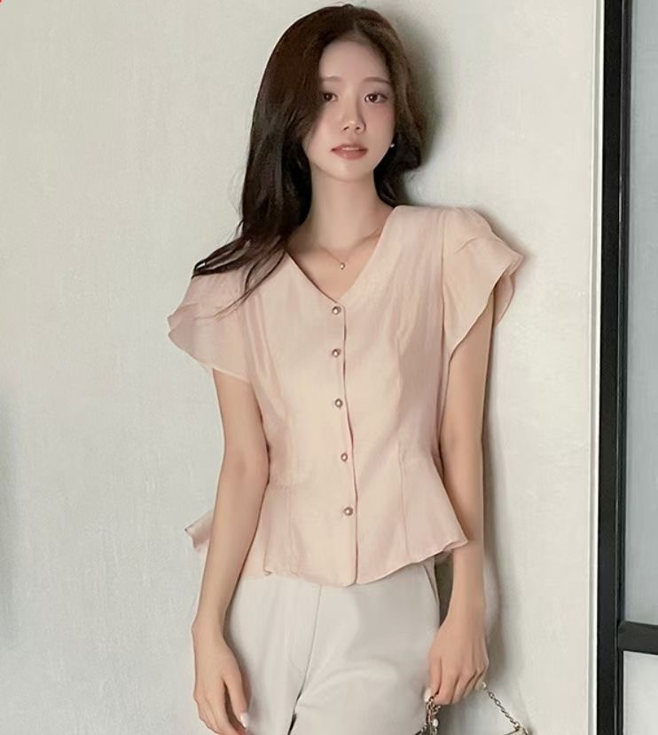 GUNNY GIRLS-거니걸스-T東大門實拍女士新品26夏季襯衫蕾絲衫GUNNY GIRLS襯衫/蕾絲衫