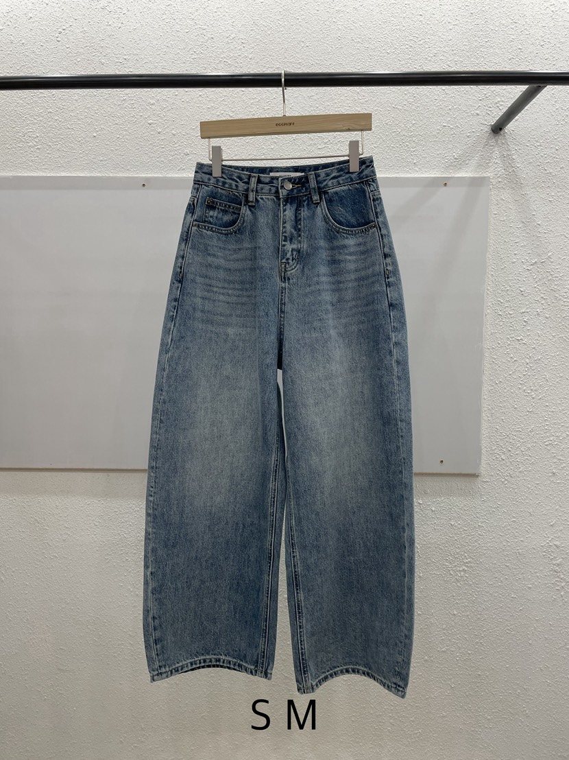 EGGPLANT韓國直郵女士新款職業推薦26春夏熱賣人氣牛仔褲EGGPLANT牛仔褲圖色1