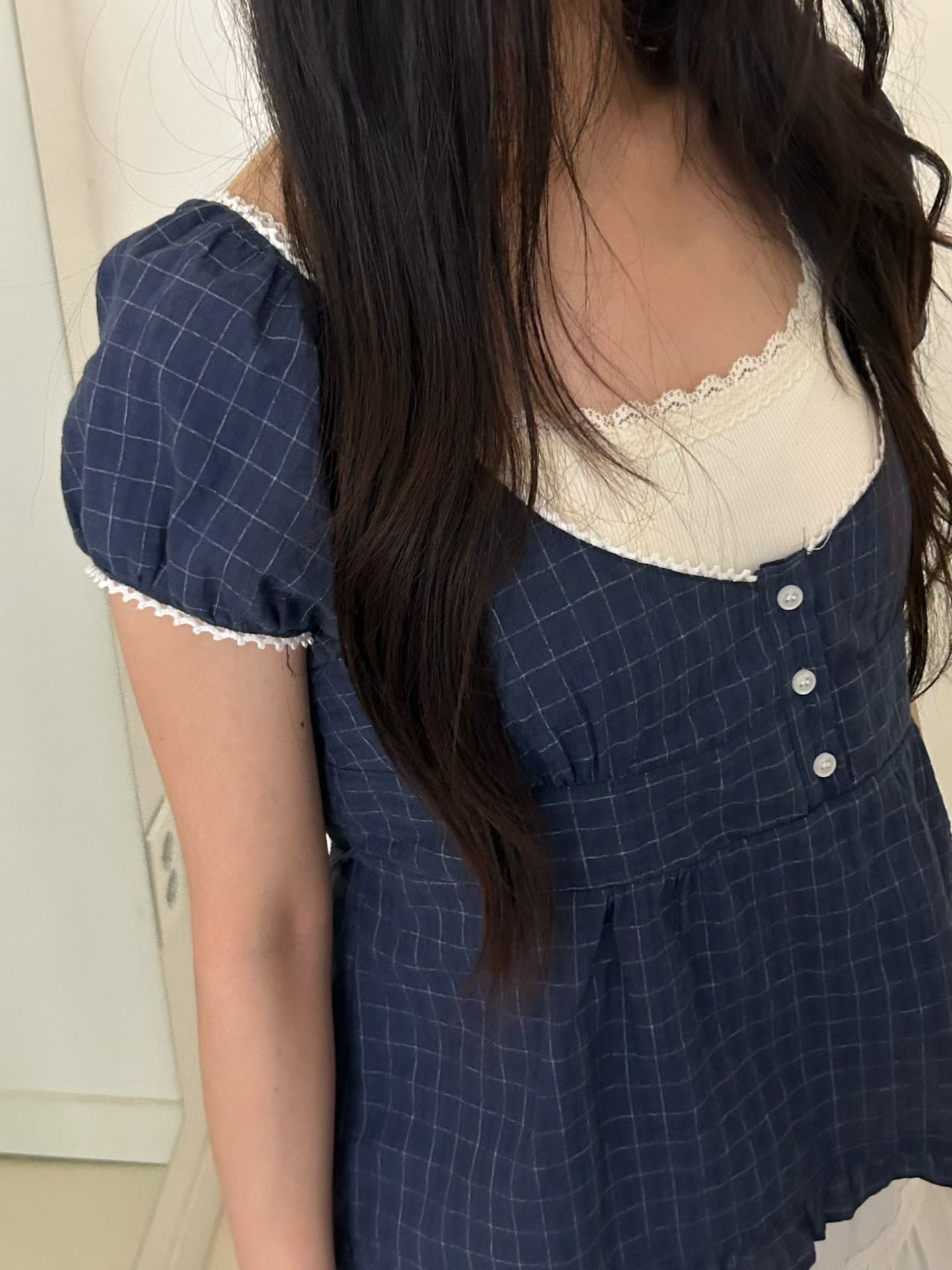 COVENT韓國直郵女士新款真品26春夏推薦人氣職業襯衫蕾絲衫COVENT襯衫/蕾絲衫