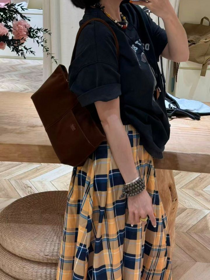 TROUVAILLE東大門實拍女士新品26春夏時尚單肩斜跨包天鵝絨TROUVAILLE單肩/斜跨包