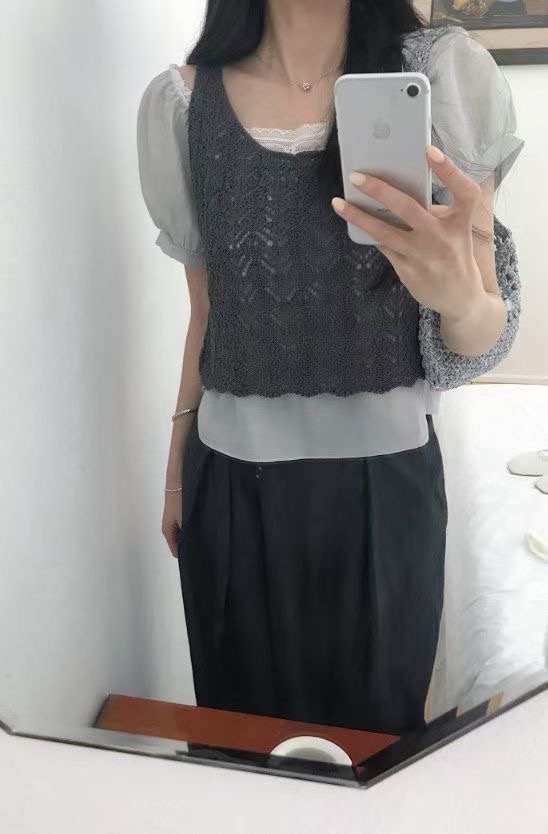 COVENT東大門實拍女裝新品真品時尚職業吊帶背心無袖針織衫COVENT吊帶/背心