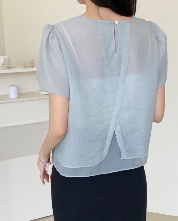 COVENT東大門代購女裝新品真品人氣26春夏休閑襯衫蕾絲衫COVENT襯衫/蕾絲衫