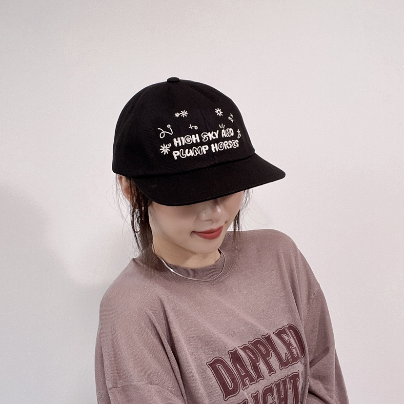 LOVELY HAT東大門實拍女士新款時尚休閑人氣26春夏熱賣帽子LOVELY HAT帽子圖色2
