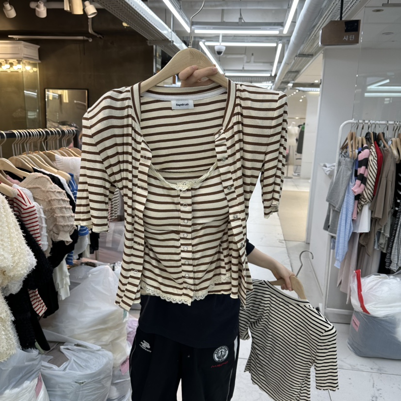 SAGE BRUSH東大門實拍女裝新品休閑人氣時尚推薦真品套裝SAGE BRUSH套裝圖色3
