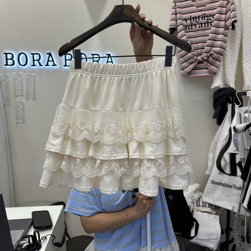 BORA BORA韓國代購女裝新品時尚熱賣真品推薦職業26春夏短裙BORA BORA短裙
