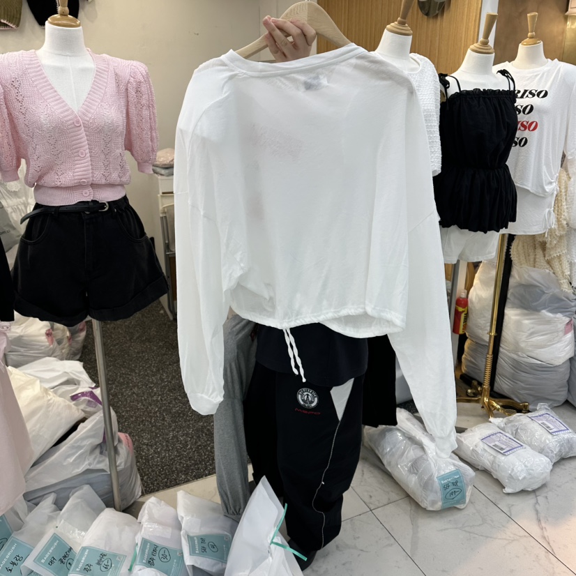 SAGE BRUSH韓國直郵女裝新品職業推薦人氣休閑26春夏長袖T恤SAGE BRUSH長袖T恤