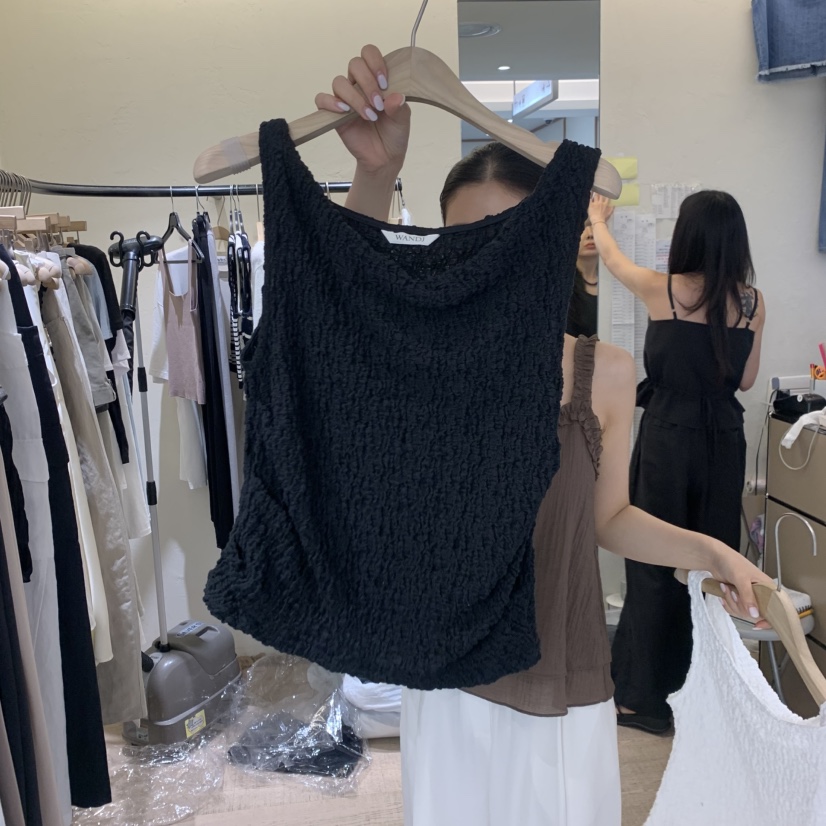 W AND J東大門實拍女裝新品熱賣人氣推薦時尚職業吊帶背心W AND J吊帶/背心圖色2