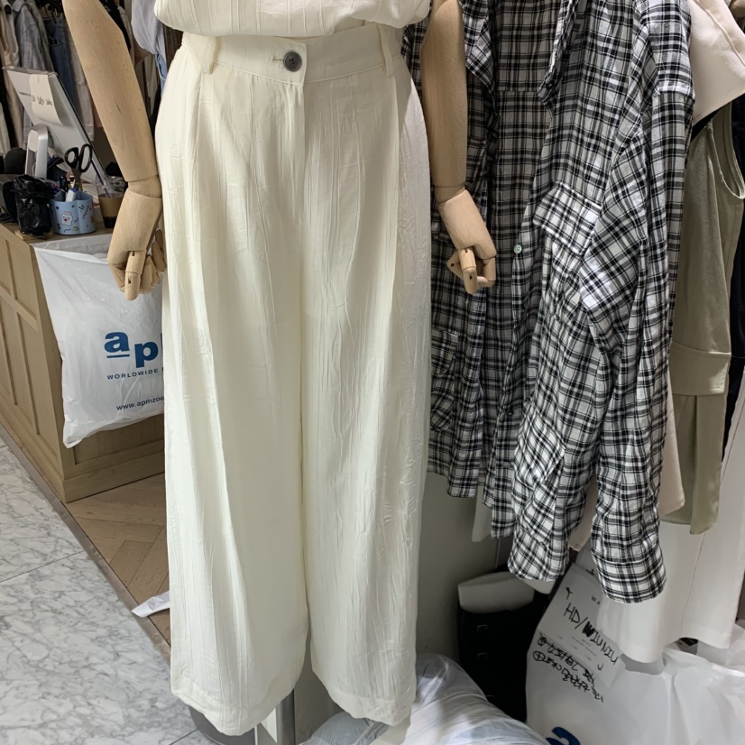 W AND J東大門代購女士新款人氣熱賣時尚休閑真品休閑褲W AND J休閑褲圖色2