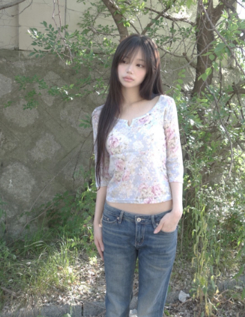 FLASH/I LOVE ME東大門代購女士新款時尚職業人氣長袖T恤FLASH/I LOVE ME長袖T恤