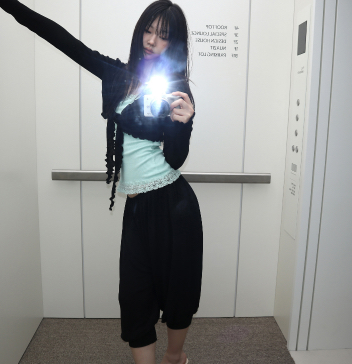 FLASH/I LOVE ME東大門代購女士新款時尚26春夏真品短褲FLASH/I LOVE ME短褲