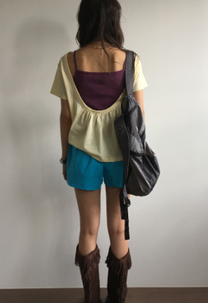 FLASH/I LOVE ME東大門直郵女士新品26春夏T恤不含內搭FLASH/I LOVE MET恤